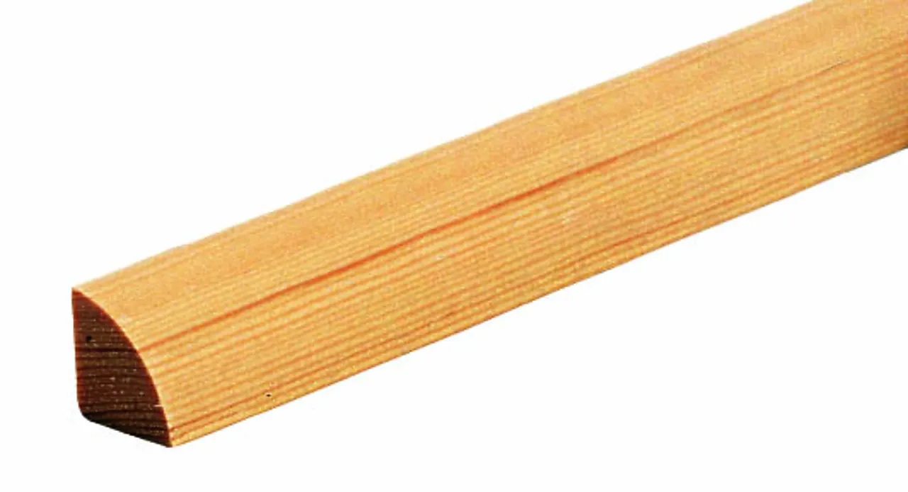 Kvartstaff ubehandlet furu 12x12x2400 mm Kvartstaff ubehandlet furu 12x12x2400 mm