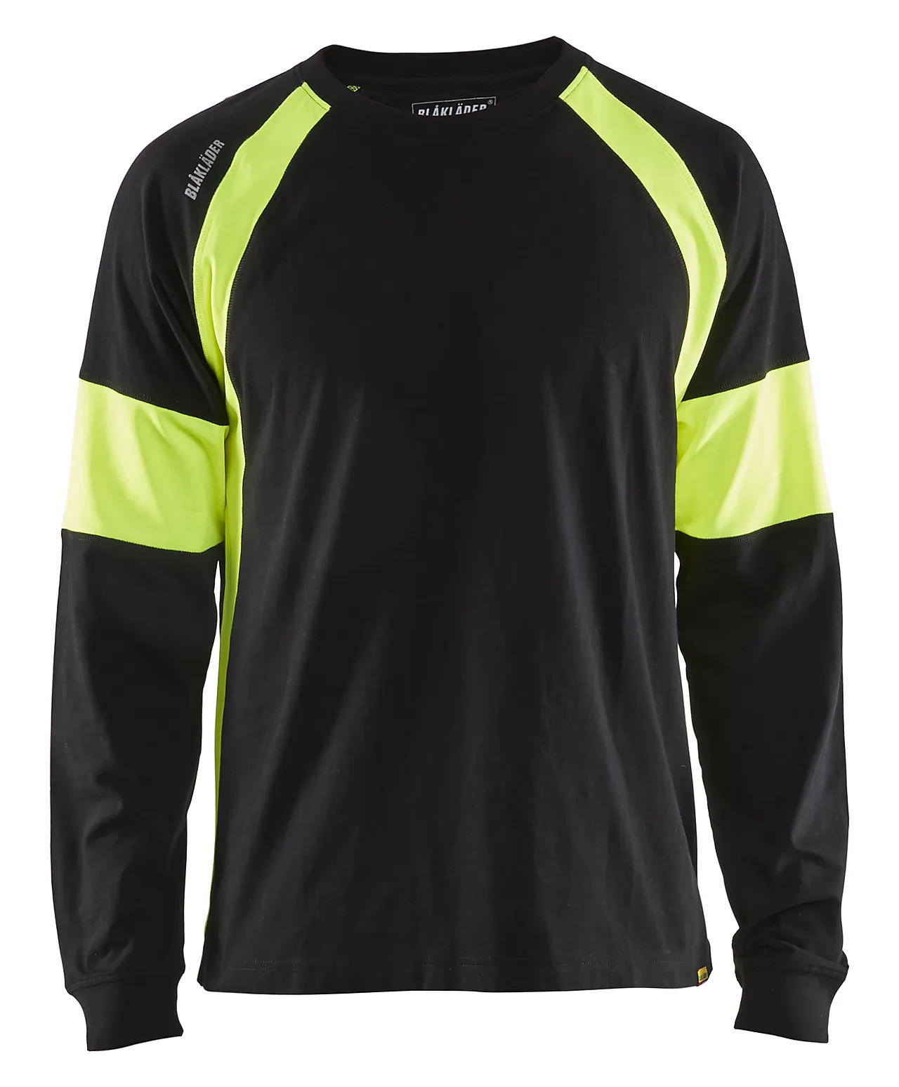 T-skjorte lang arm 352010309933xxxl svart/gul null - null - 3 - Miniatyr