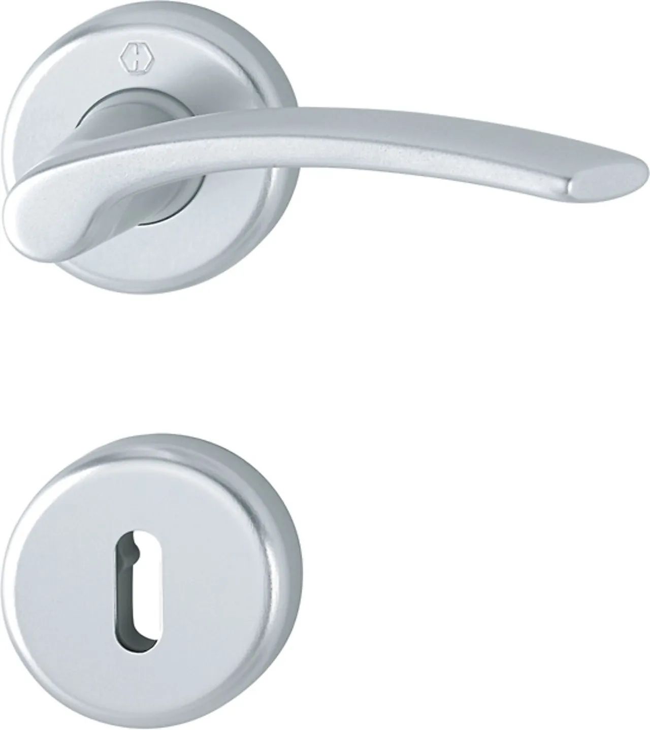 Dørhåndtak  innerdør matt alu nr 7