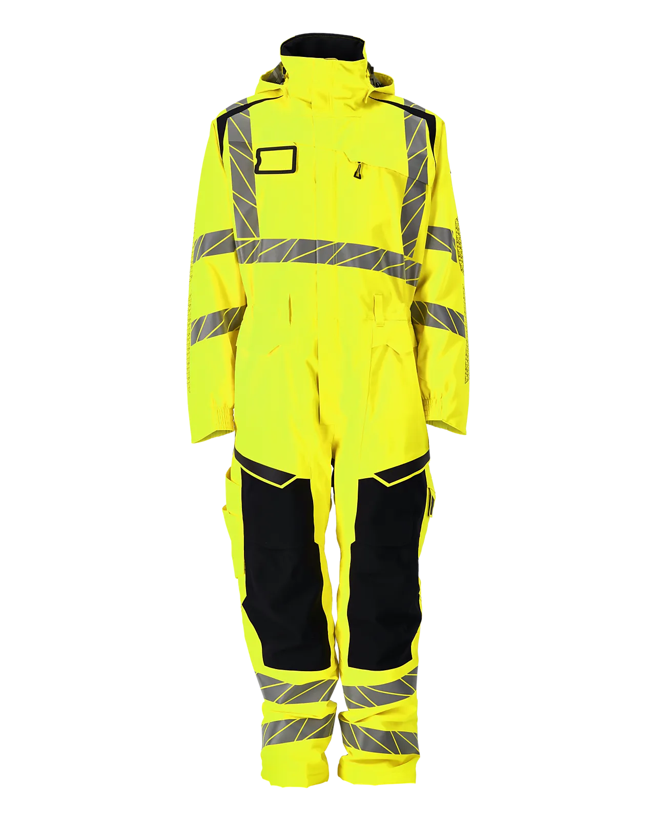 Kjeledress l gul/svart hi vis 19019