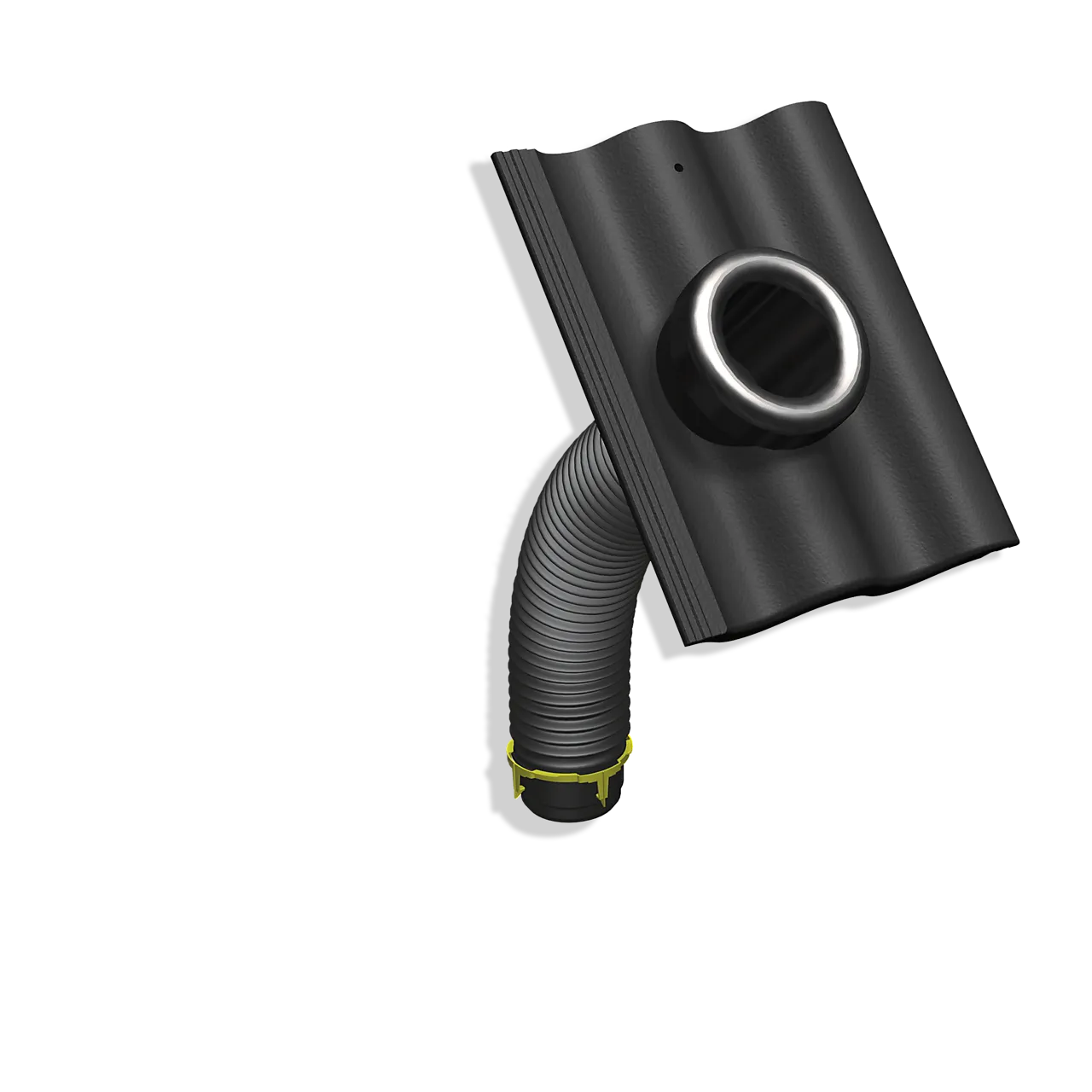 Avløpslufter i bet candor svart betong blank Avløpslufter i bet candor svart betong blank