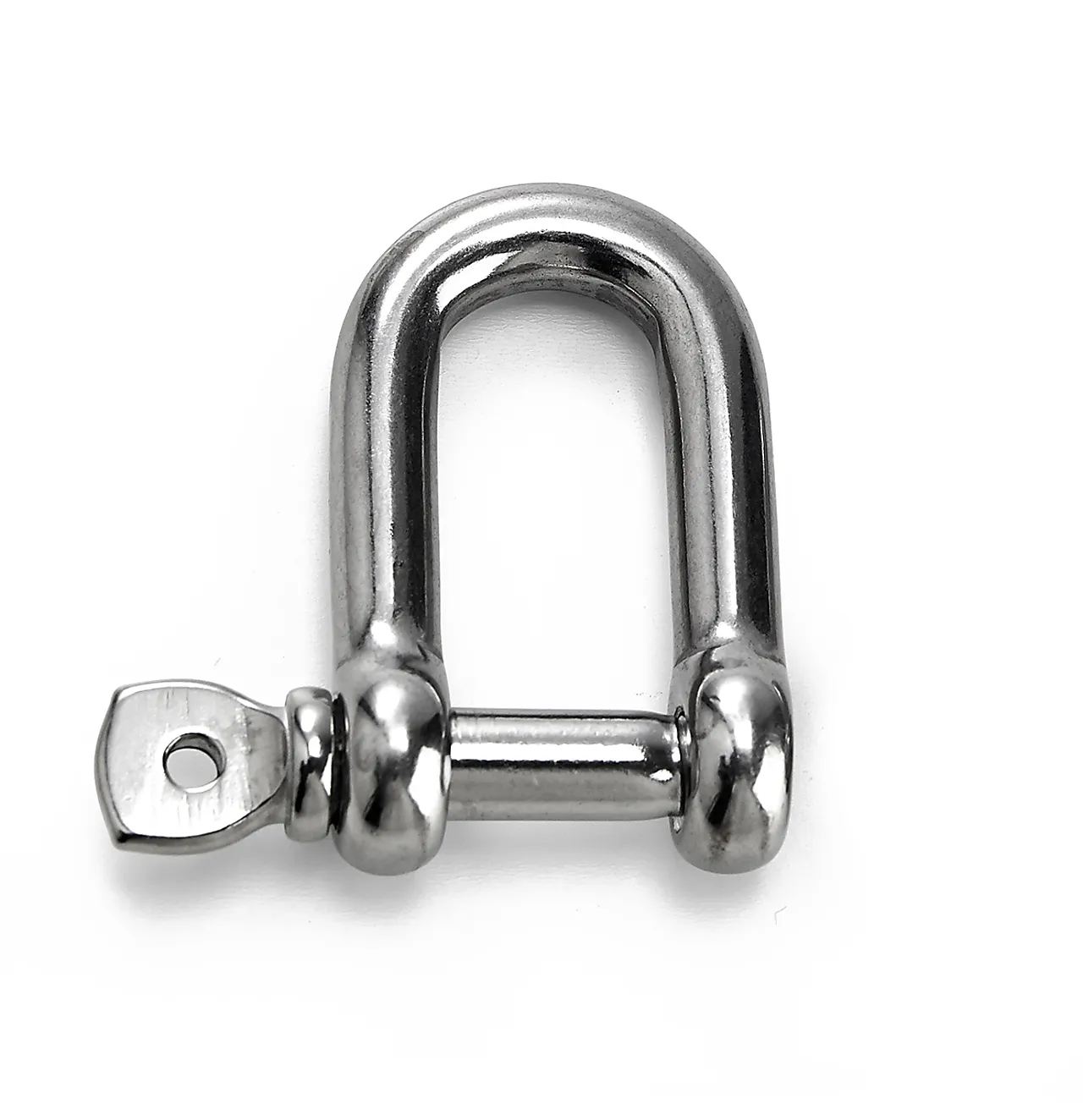 Sjakkel 500D-I 6 mm rustfri 2 stk