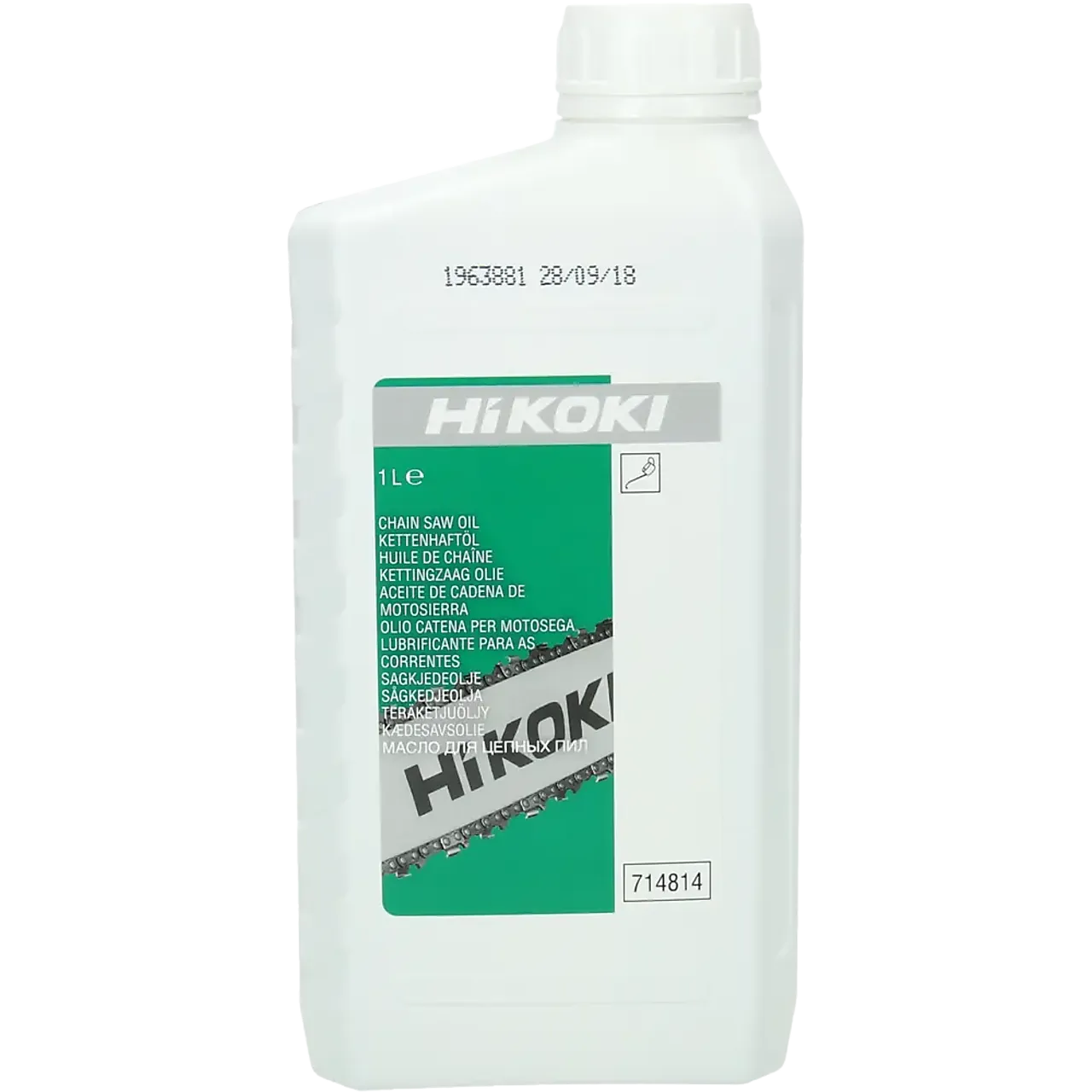 Olje til sagkjede og motor 1 liter Olje til sagkjede og motor 1 liter