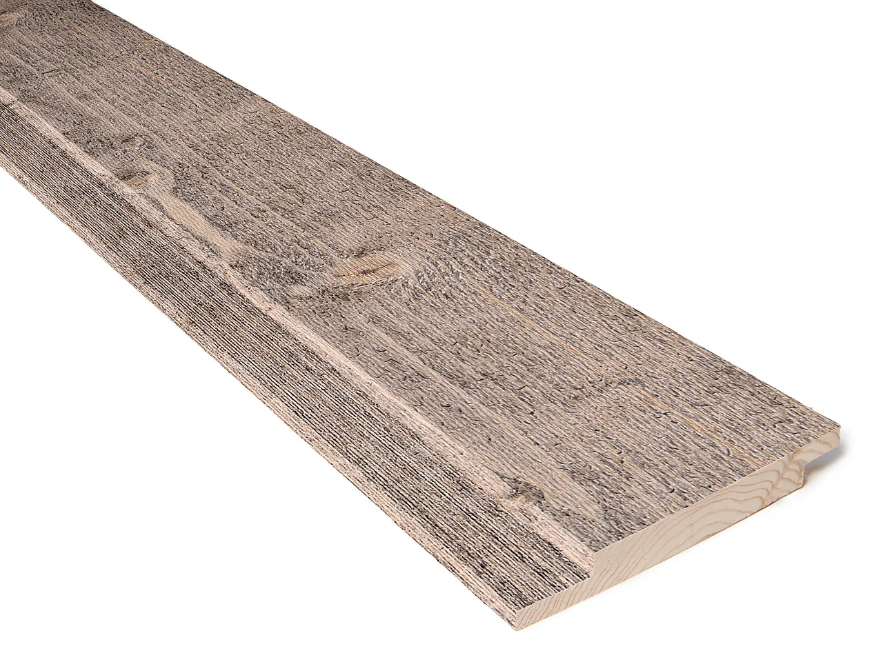 Gran 19x148  rett edelgrå varm kledning dobbelfals rett