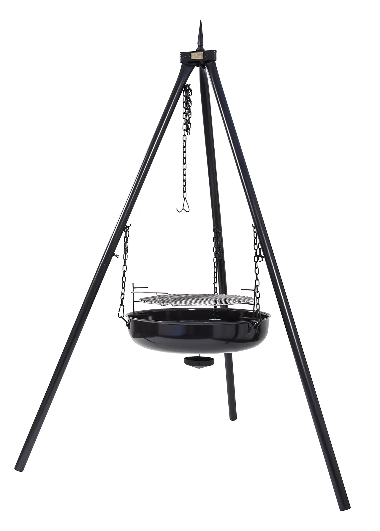 Bålpanne med grillrist 60 cm