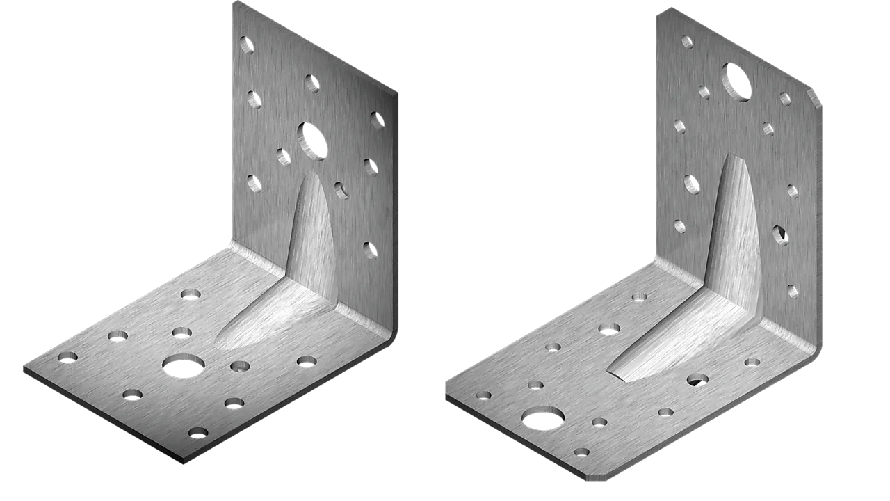 Vinkelbeslag vf 90x90x65x2,5 mf a1 2,5mm ce-merket ann