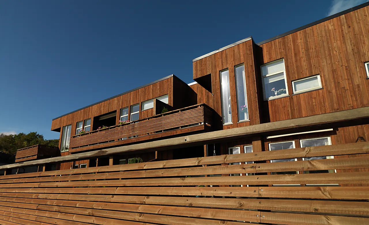 Lekt royalimpregnert furu brun 23x48 mm null - null - 2 - Miniatyr