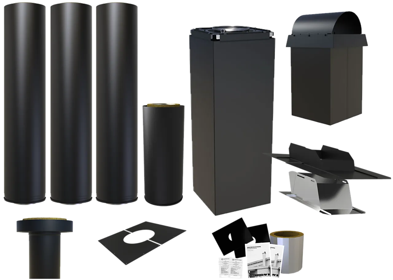 Stålpipe komplett standard NVI3000 null - null - 2 - Miniatyr