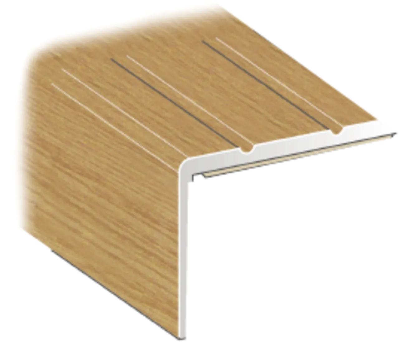 Trappenese 25x20mm 100cm eik