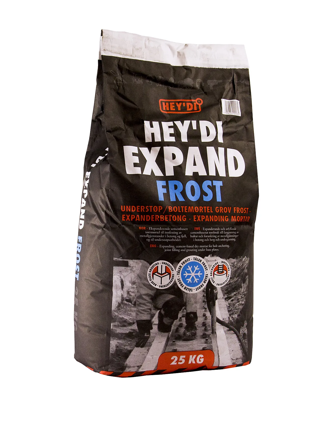 Mørtel boltemørtel grov frost 25kg understøpsmørtel Mørtel boltemørtel grov frost 25kg understøpsmørtel