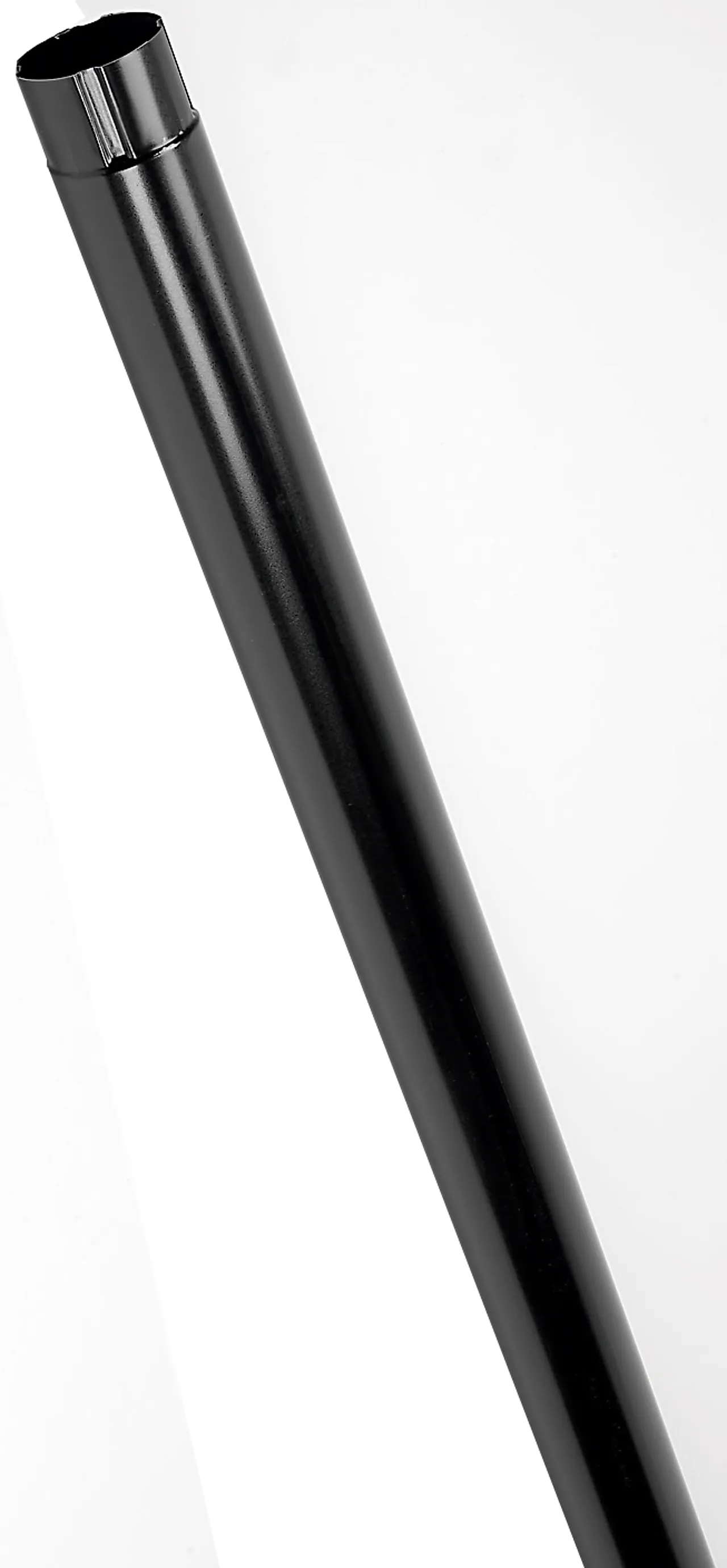 Nedløpsrør 15 75 mm 3 meter stål sort Nedløpsrør 15 75 mm 3 meter stål sort