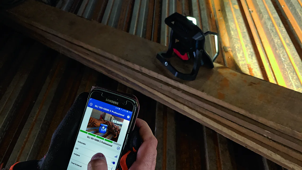 Lykt GLI 18V-4000 u/ batteri null - null - 2 - Miniatyr