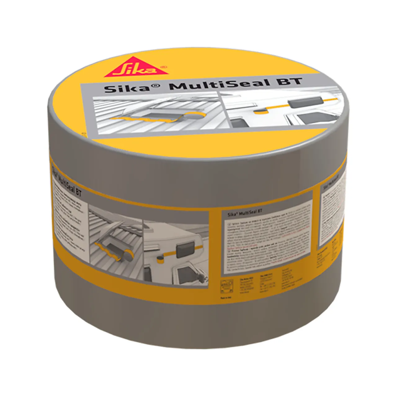 Membran selvkl 100mmx10m sika multiseal-bt 100mmx10m grå Membran selvkl 100mmx10m sika multiseal-bt 100mmx10m grå