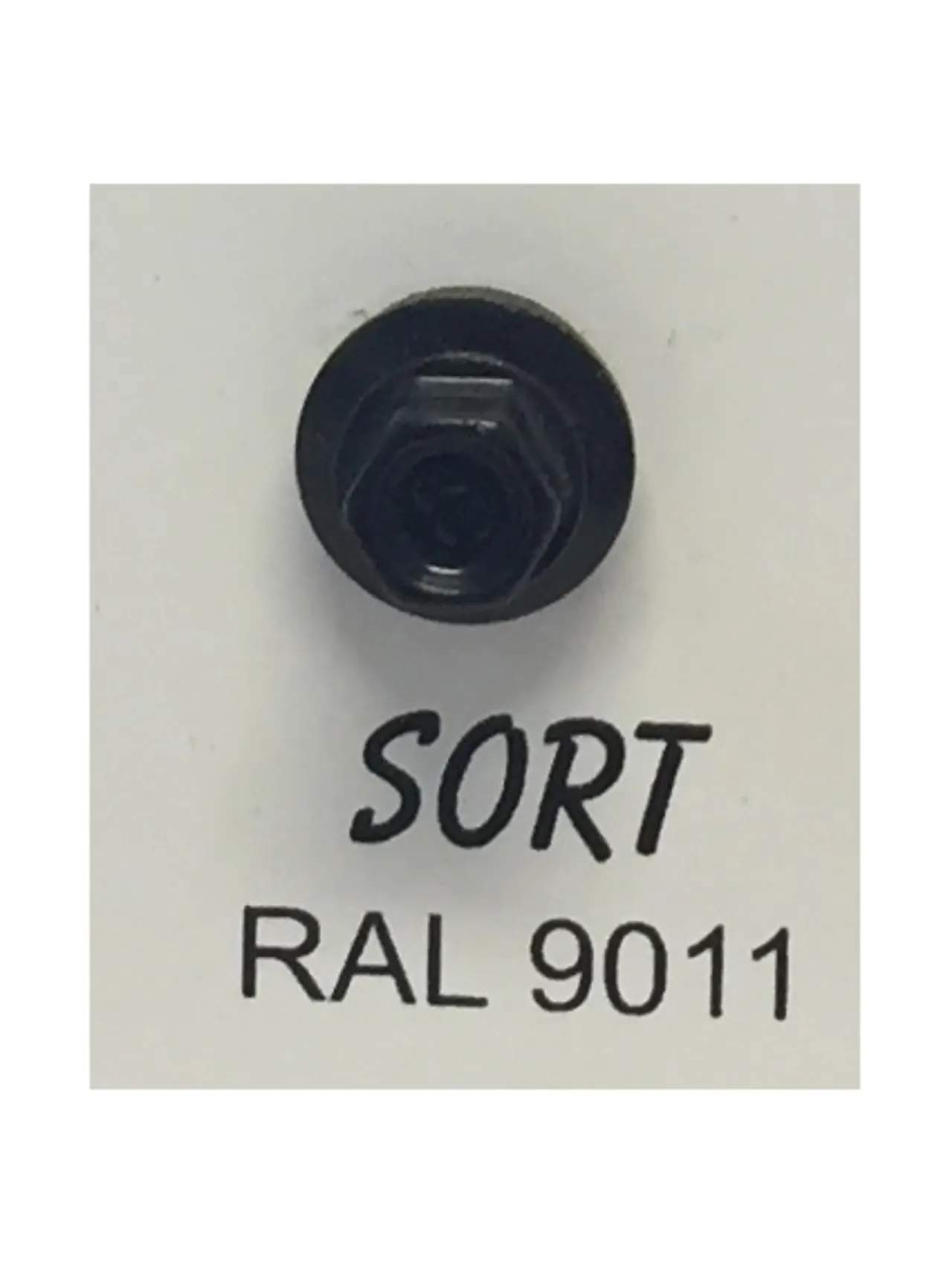 Skrue kombi 4,9x35 sort ral9011 farmerskrue til tre a 250