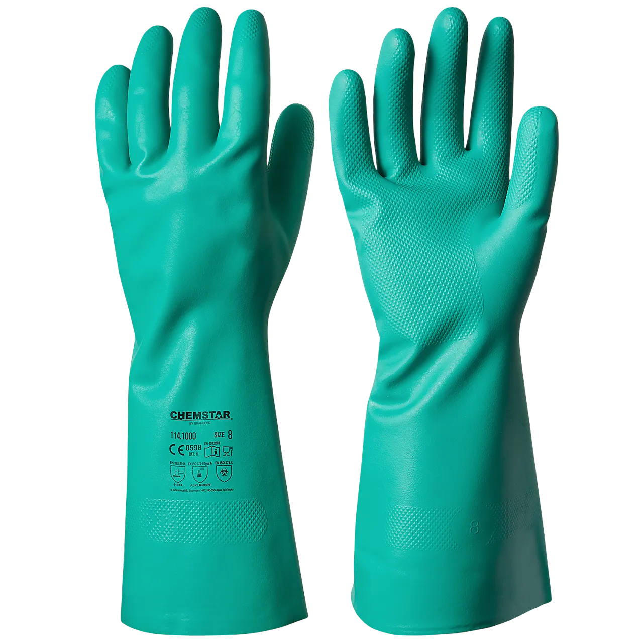 Hanske nitril 33 cm 10 olje syrebest granberg nitrisafe - 114.1000-10 Hanske nitril 33 cm 10 olje syrebest granberg nitrisafe - 114.1000-10