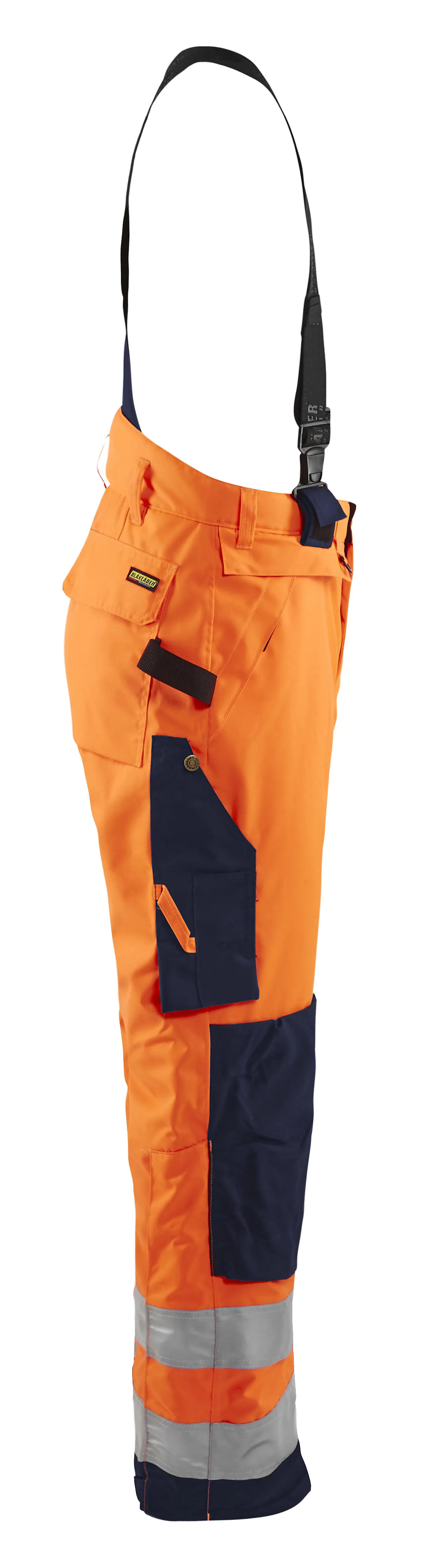 Bukse varsel vinter C50 orange/marineblå null - null - 2 - Miniatyr