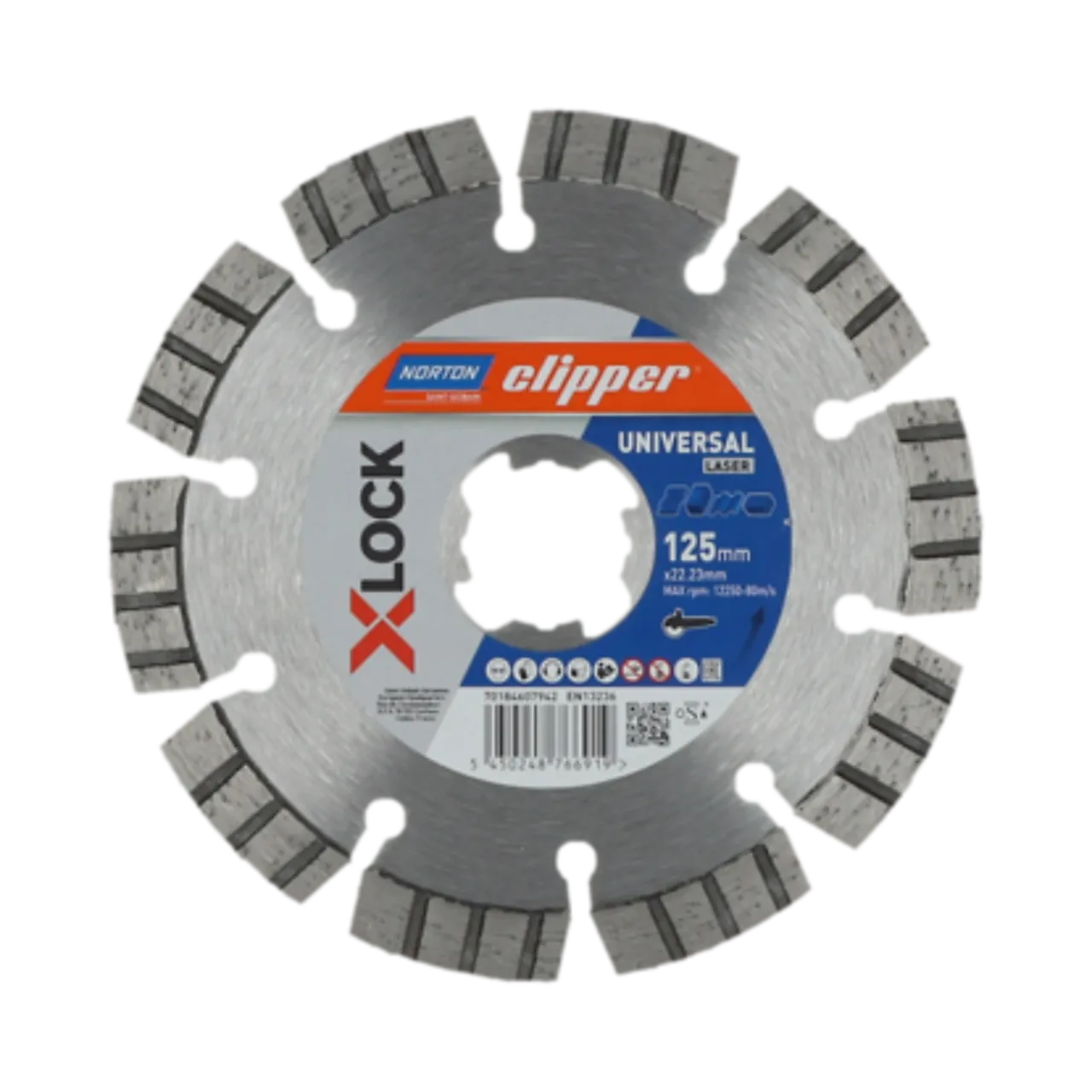 Diamantskive laser 125 mm X-lock null - null - 2 - Miniatyr