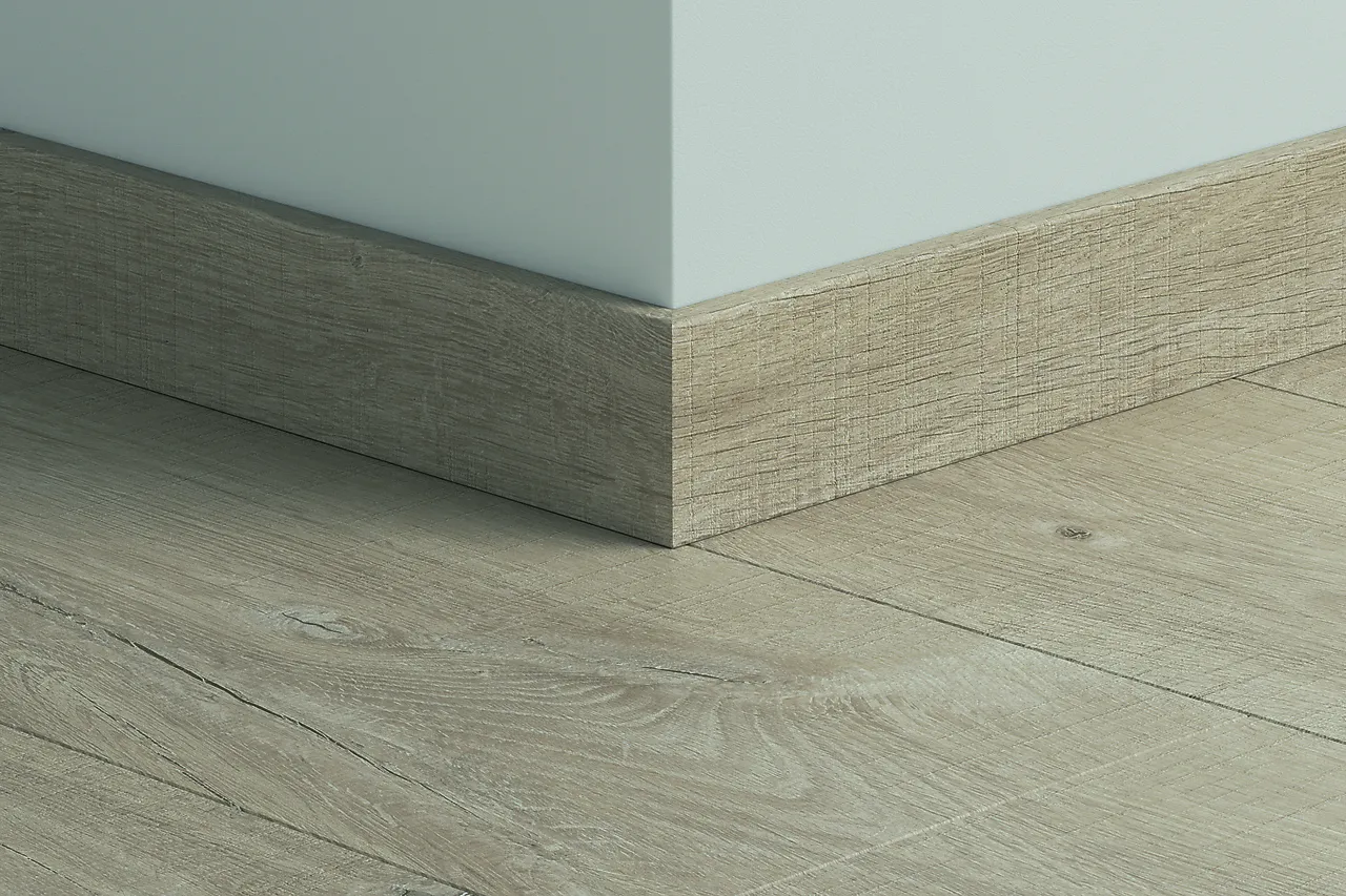 Sokkellist vinyl 2400x12x58mm seaside oak