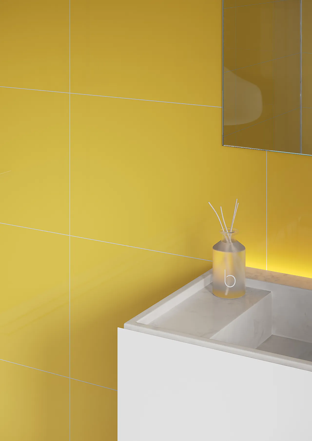 Badersomspanel 5223m6040 yellow 60x40cm 10x620x2400 null - null - 2 - Miniatyr