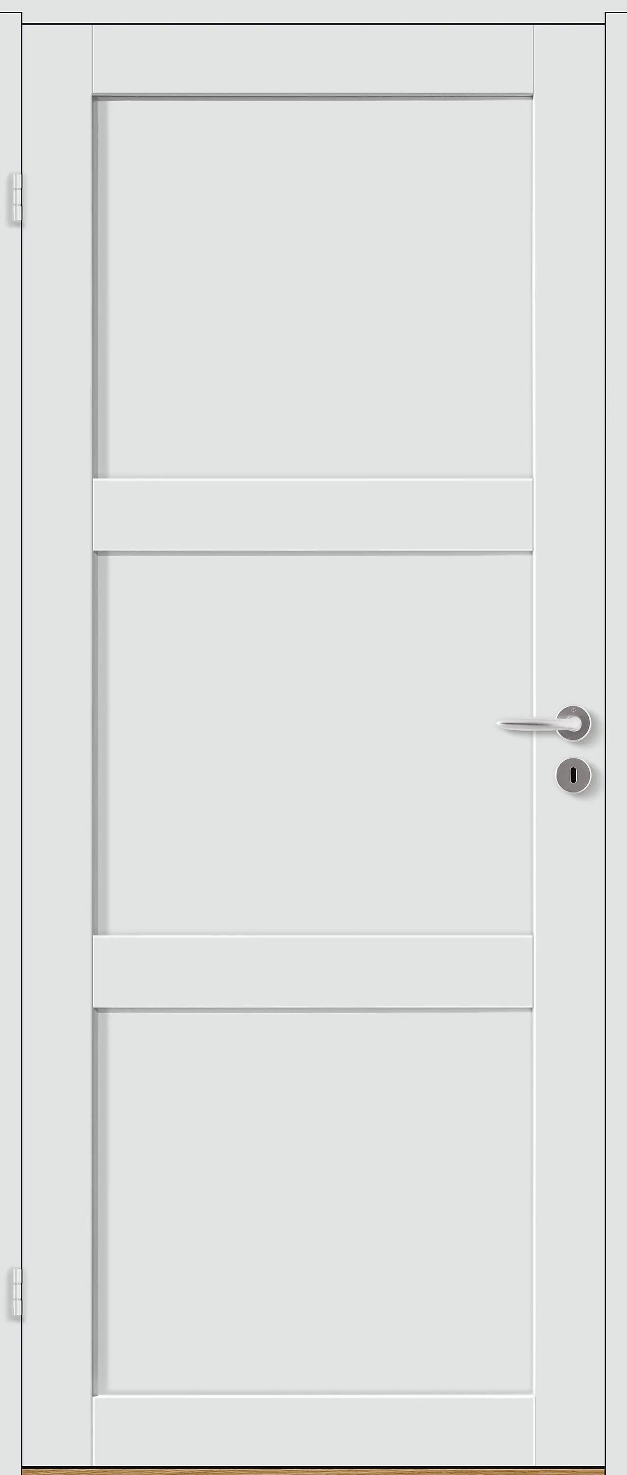 Innerdør Base 3 hvit 70x210 cm