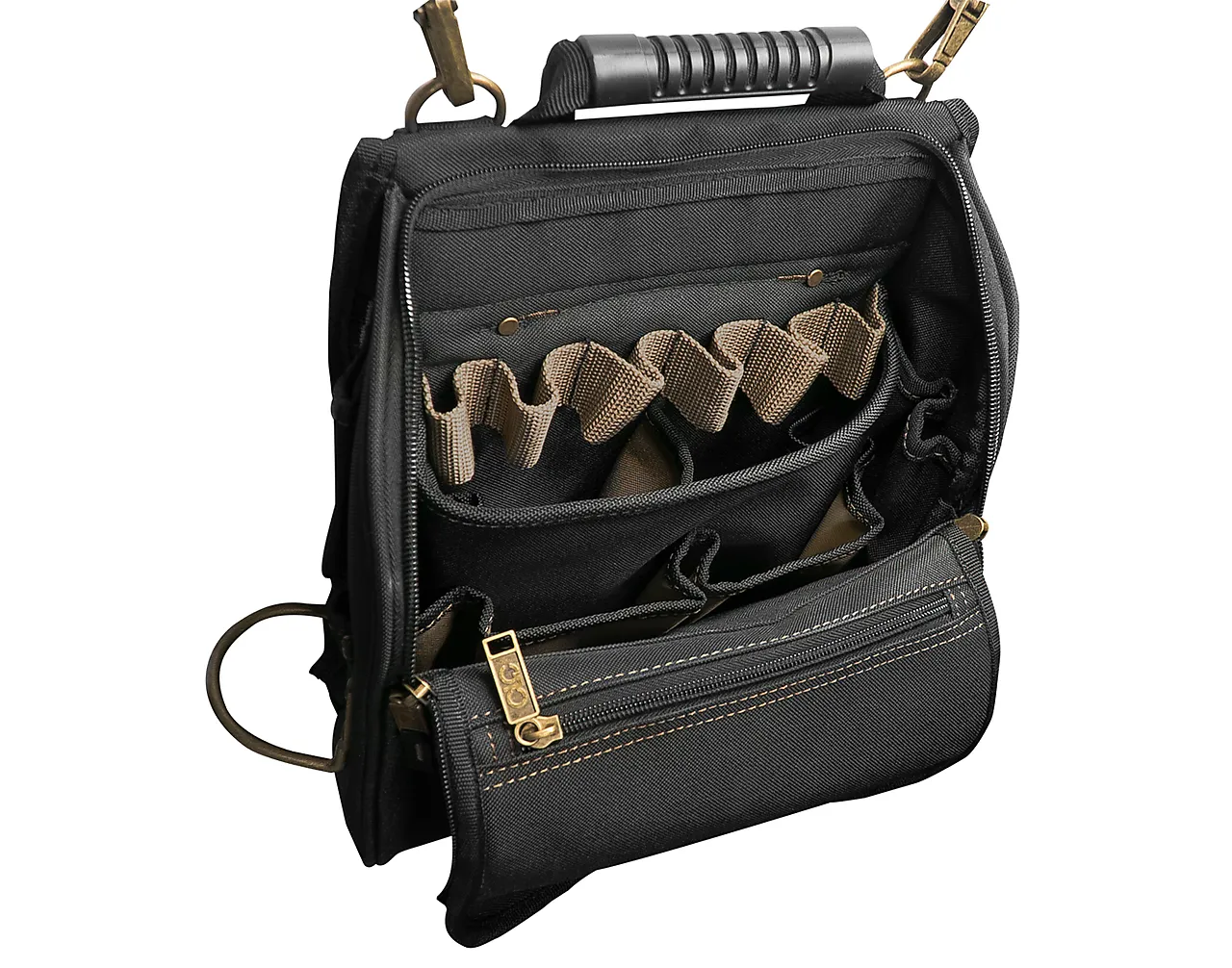 Verktøyveske elektro skulderrem 31 x 14 x 42 cm