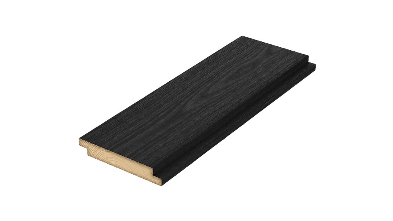 Kledning royalimpregnert furu sort 19x123 mm Telemark