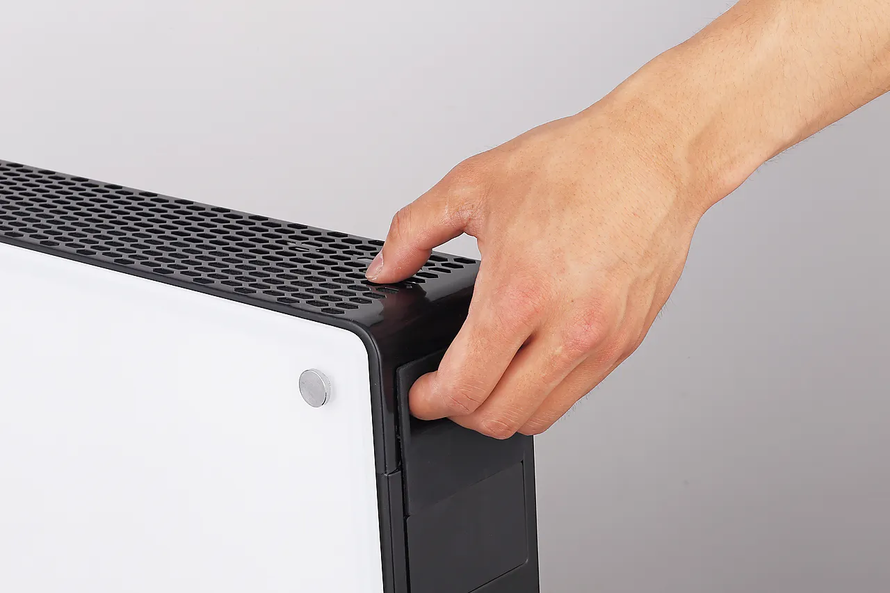 Konvektorovn m/ glassfront 2000 watt elektronisk termostat null - null - 3 - Miniatyr