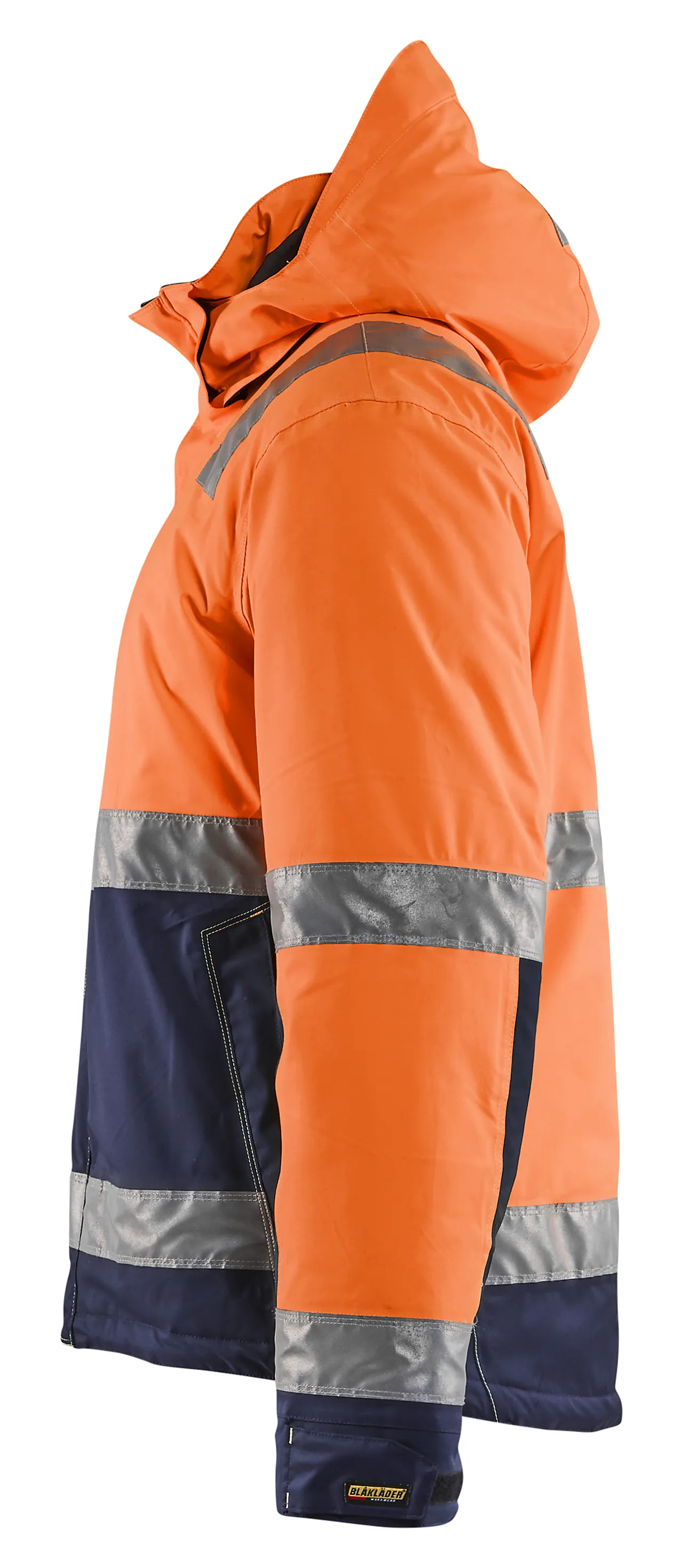 Vinterjakke varsel L orange/marineblå null - null - 3 - Miniatyr