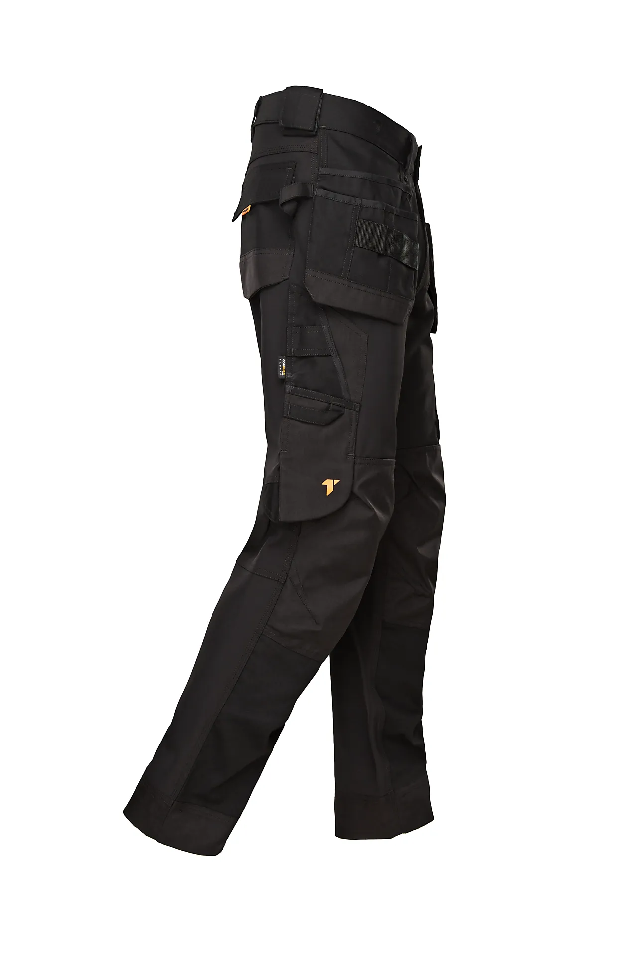 Performance arbeidsbukse str 46 sort stretch cordura null - 46 - 3 - Miniatyr