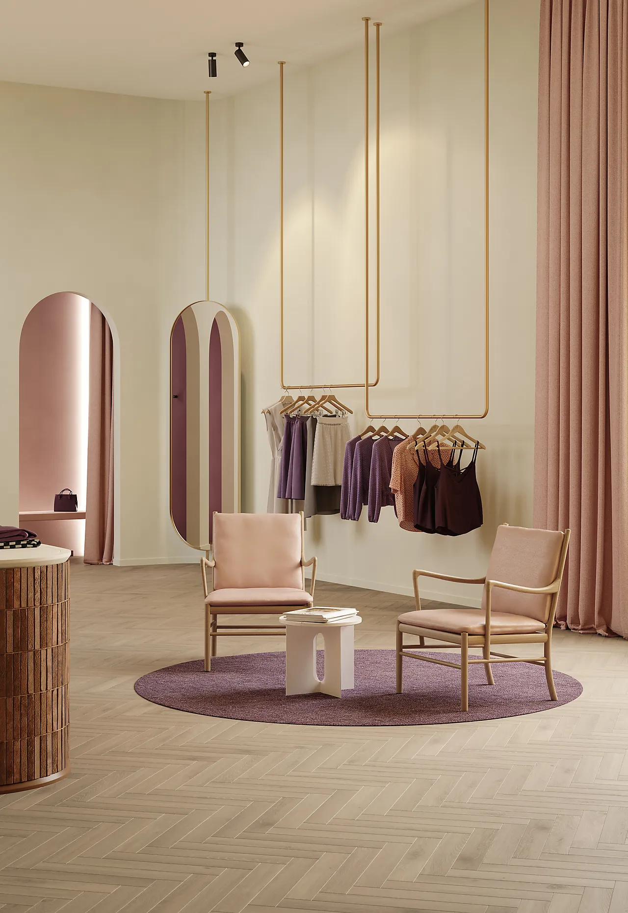 BerryAlloc Chateau+ A Bloom Light Brown laminatgulv