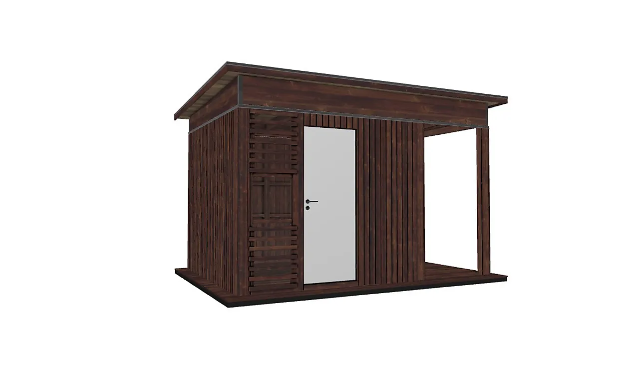 Bod multi brun royal venstrehengslet dør modell 1853 Bod multi brun royal venstrehengslet dør modell 1853