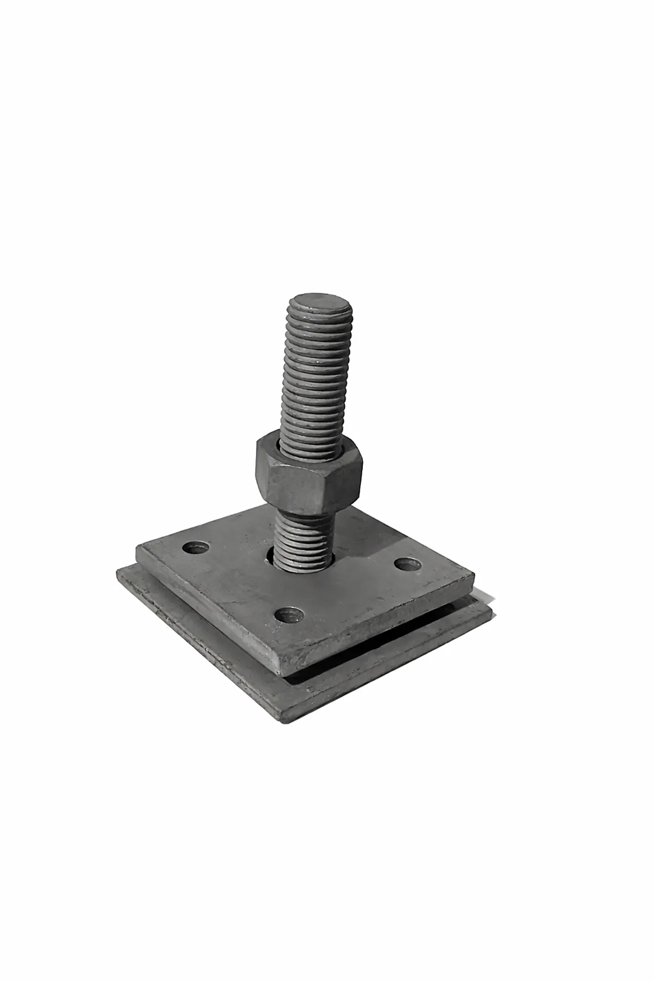 Stolpesko HDG justerbar 80 mm