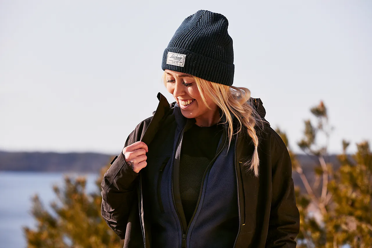 Lue Fisherman Beanie marineblå one size allroundwork Snickers null - Universal - 2 - Miniatyr