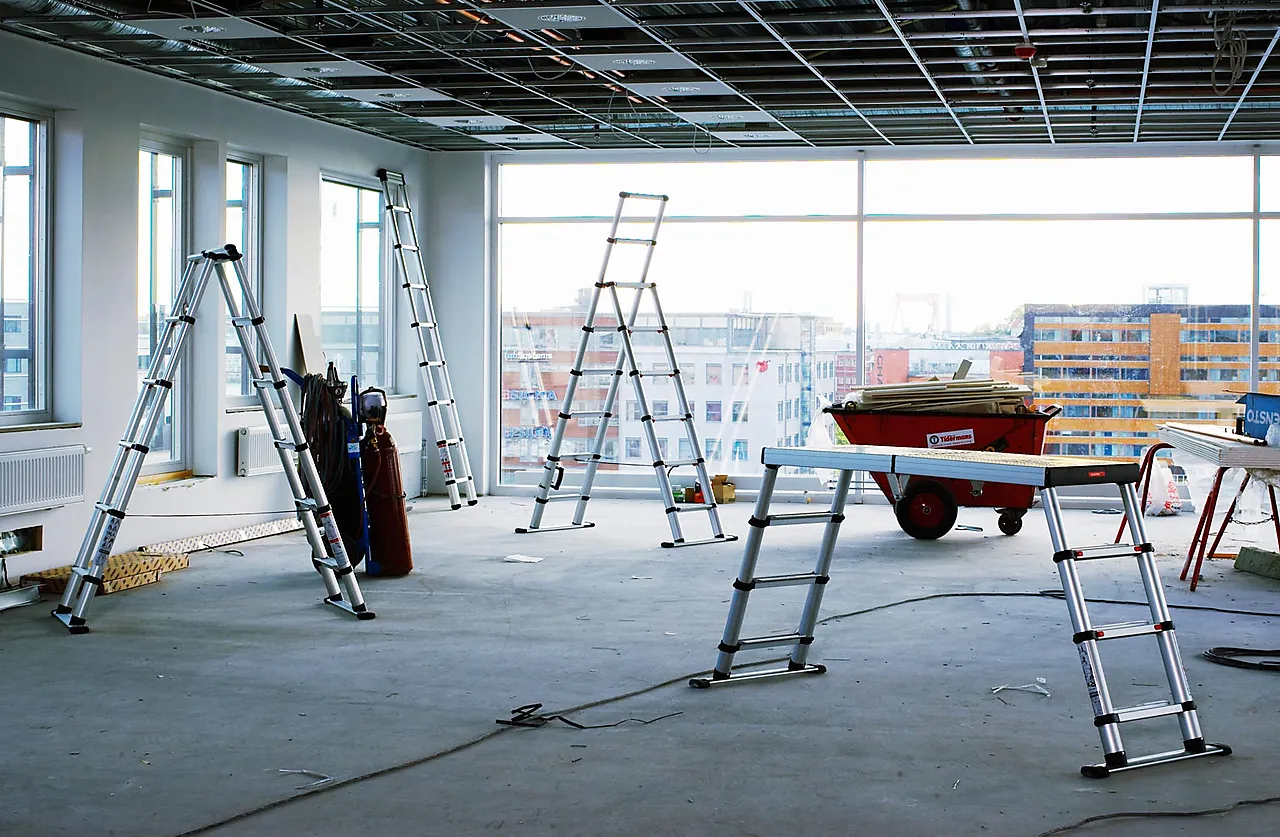 Telesteps teleskopstige Eco med stigefot Telesteps teleskopstige Eco med stigefot