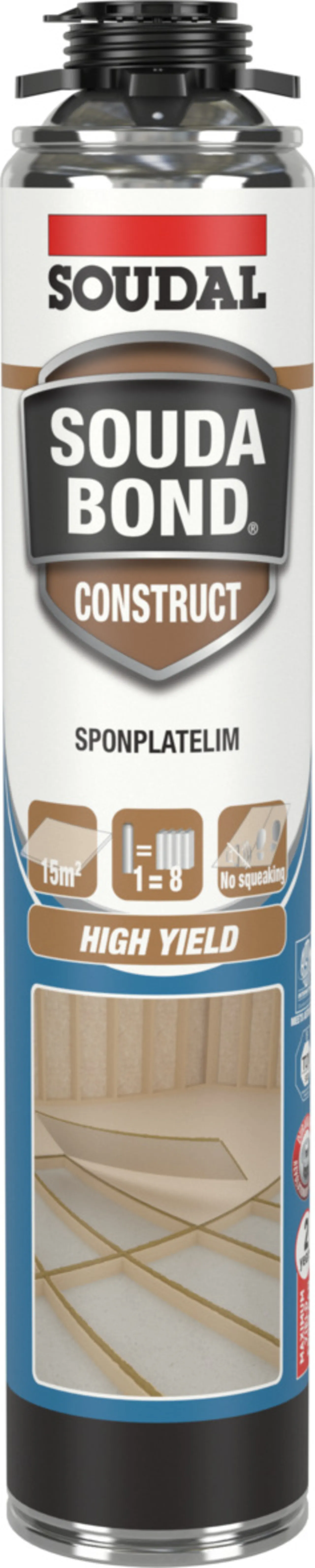 Sponplatelim polyuretan 750 ml Sponplatelim polyuretan 750 ml