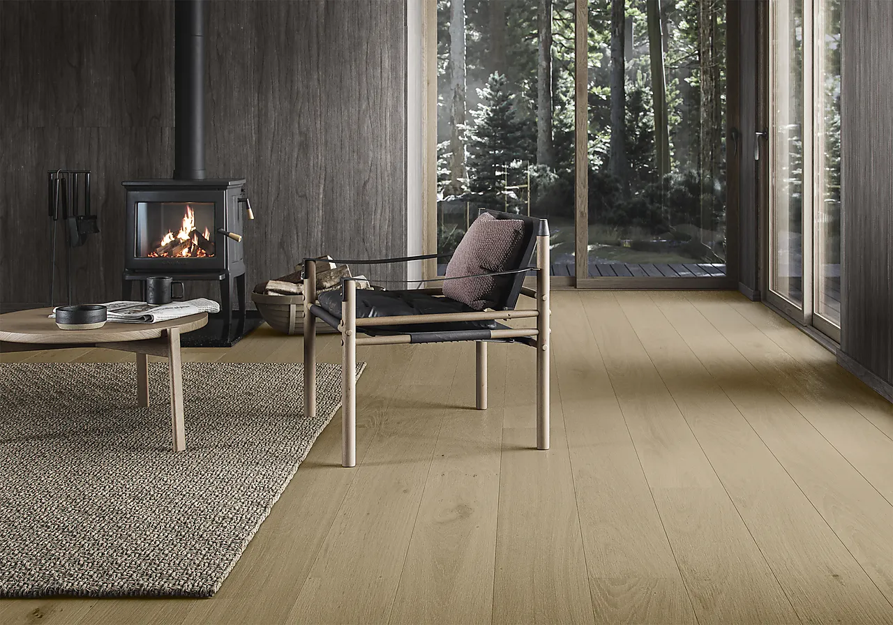 Parqwood tregulv finert Silke naturel null - null - 2 - Miniatyr