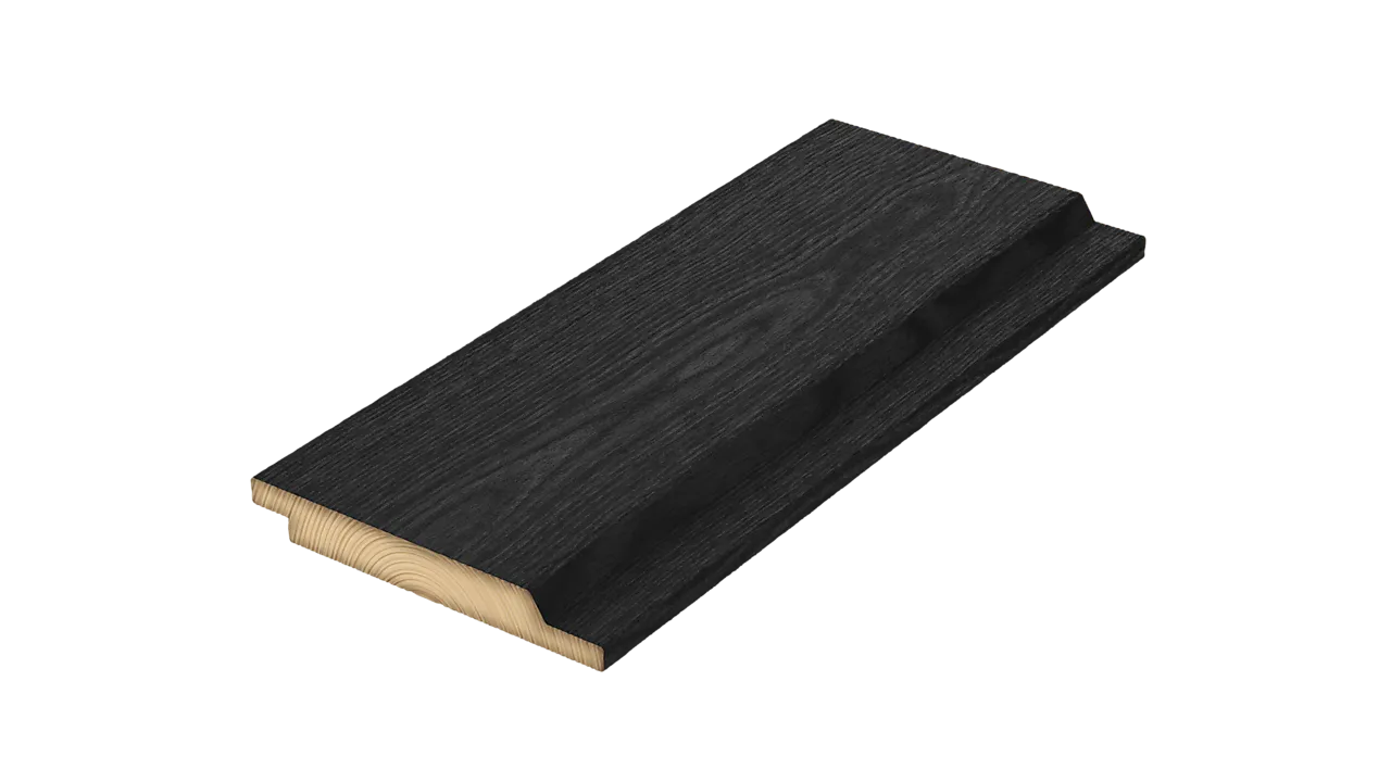 Kledning dobbelfals royalimpregnert furu sort 19x148 mm Kledning dobbelfals royalimpregnert furu sort 19x148 mm