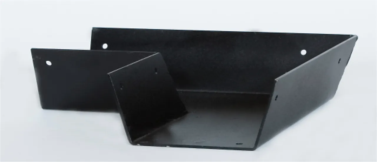 Tretakrenne Vinkelskjøt Sort 58X120 null - null - 2 - Miniatyr