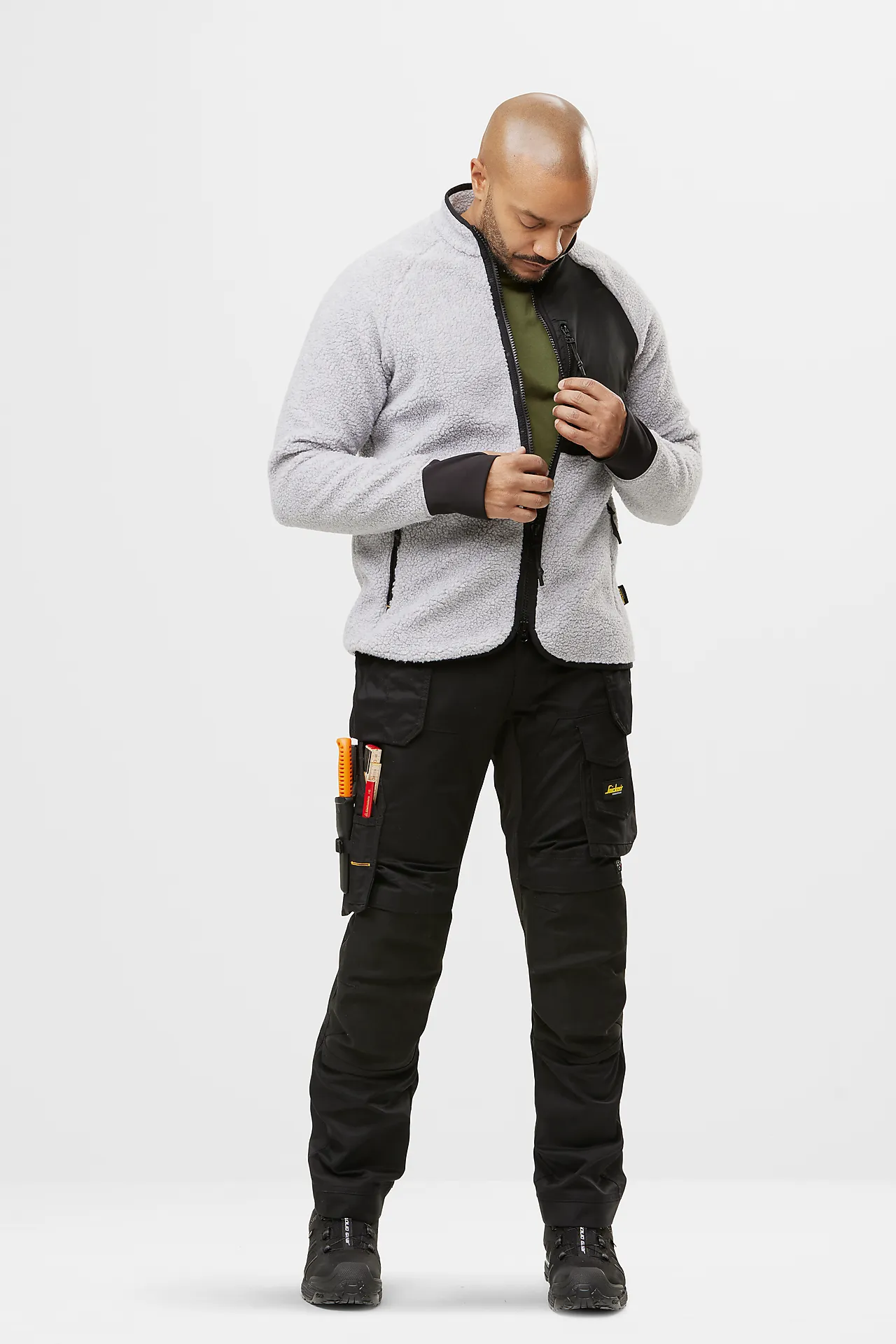 Håndverksbukse 6241 AllroundWork Sort  88 null - null - 2 - Miniatyr