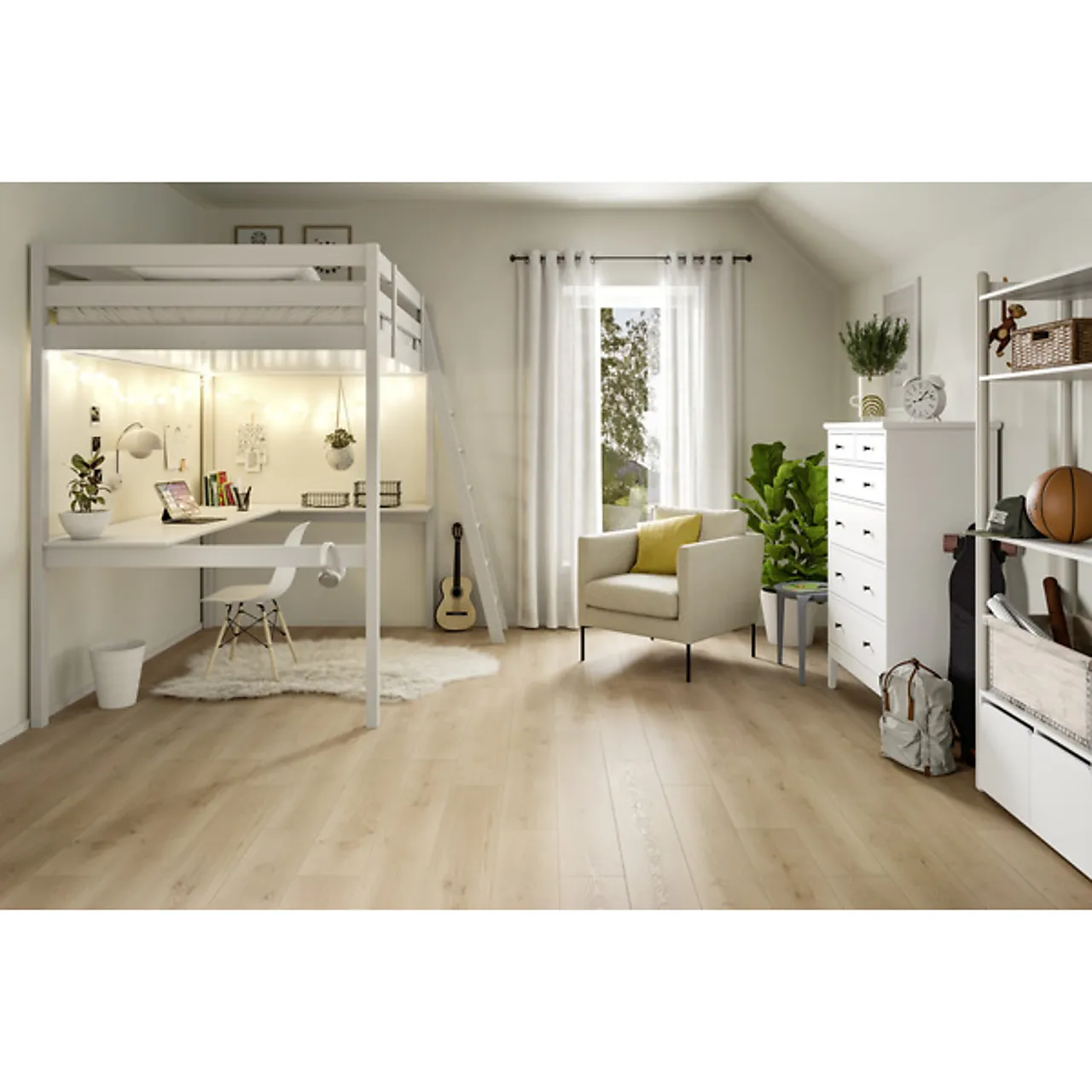 Opus Aqua laminatgulv Sand Eik null - null - 2 - Miniatyr