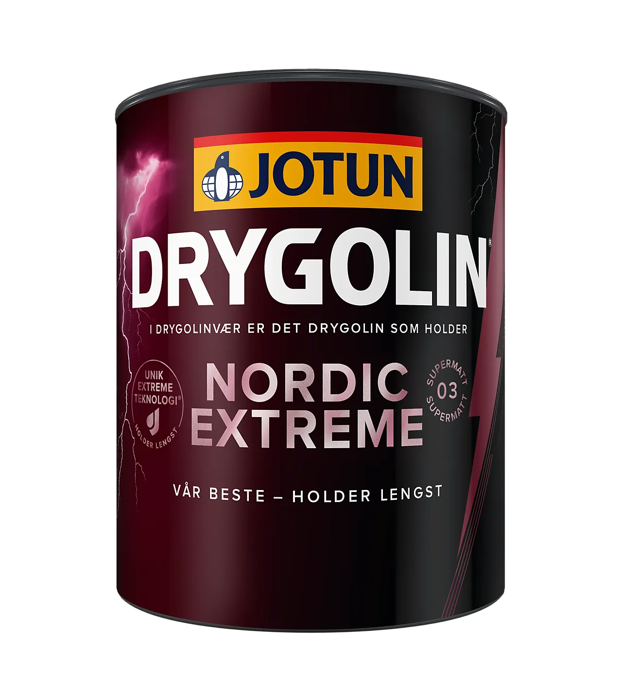 Utendørsmaling Nordic Extreme Supermatt A-base 0,68 liter Utendørsmaling Nordic Extreme Supermatt A-base 0,68 liter