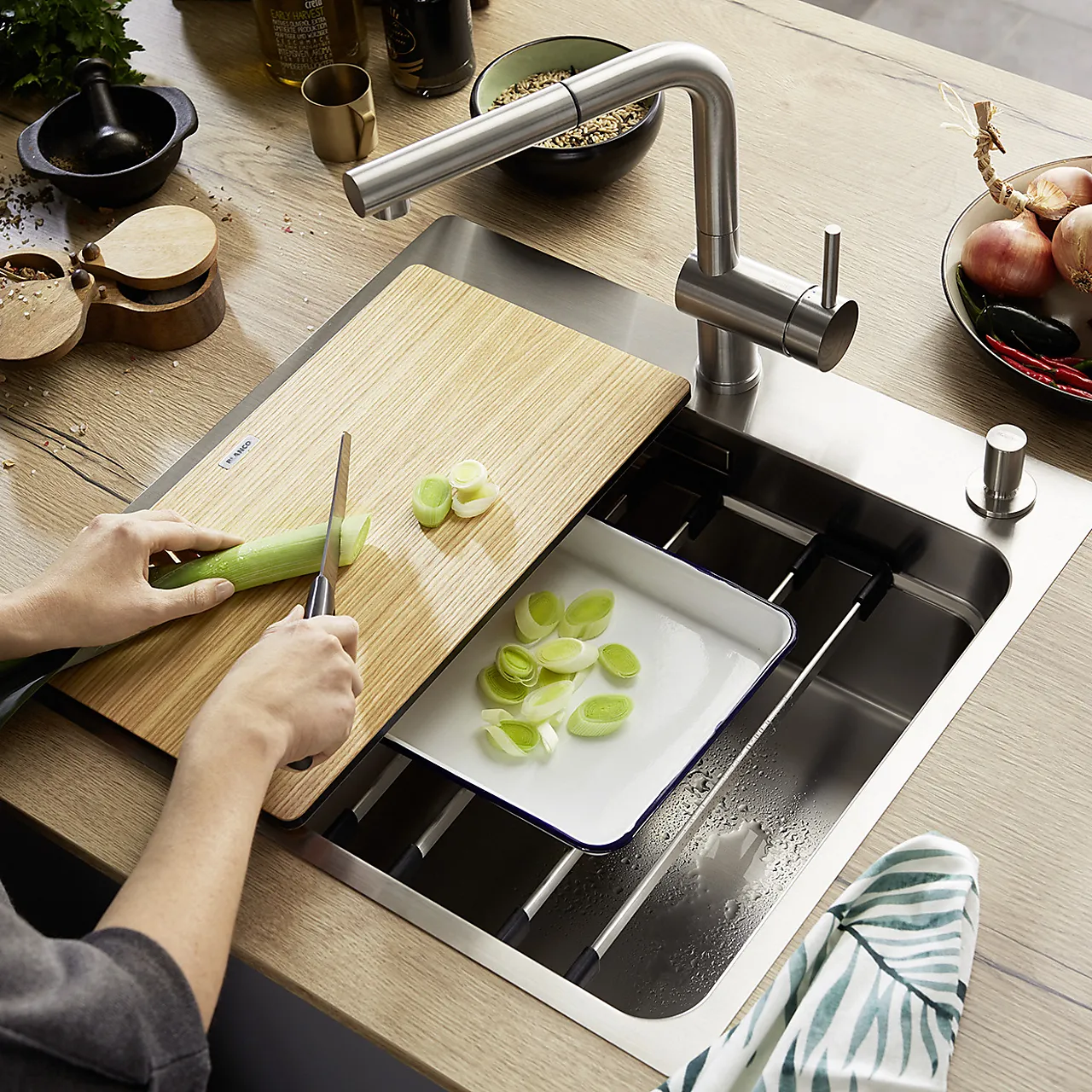 Kjøkkenvask blanco etagon 500-IF/A null - null - 2 - Miniatyr