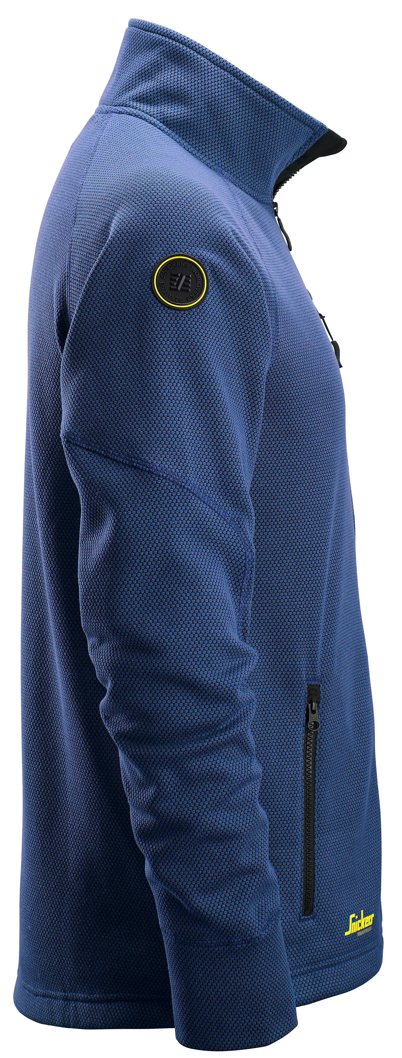 Fleecejakke 8042 mblå l snickers workwear null - L - 3 - Miniatyr