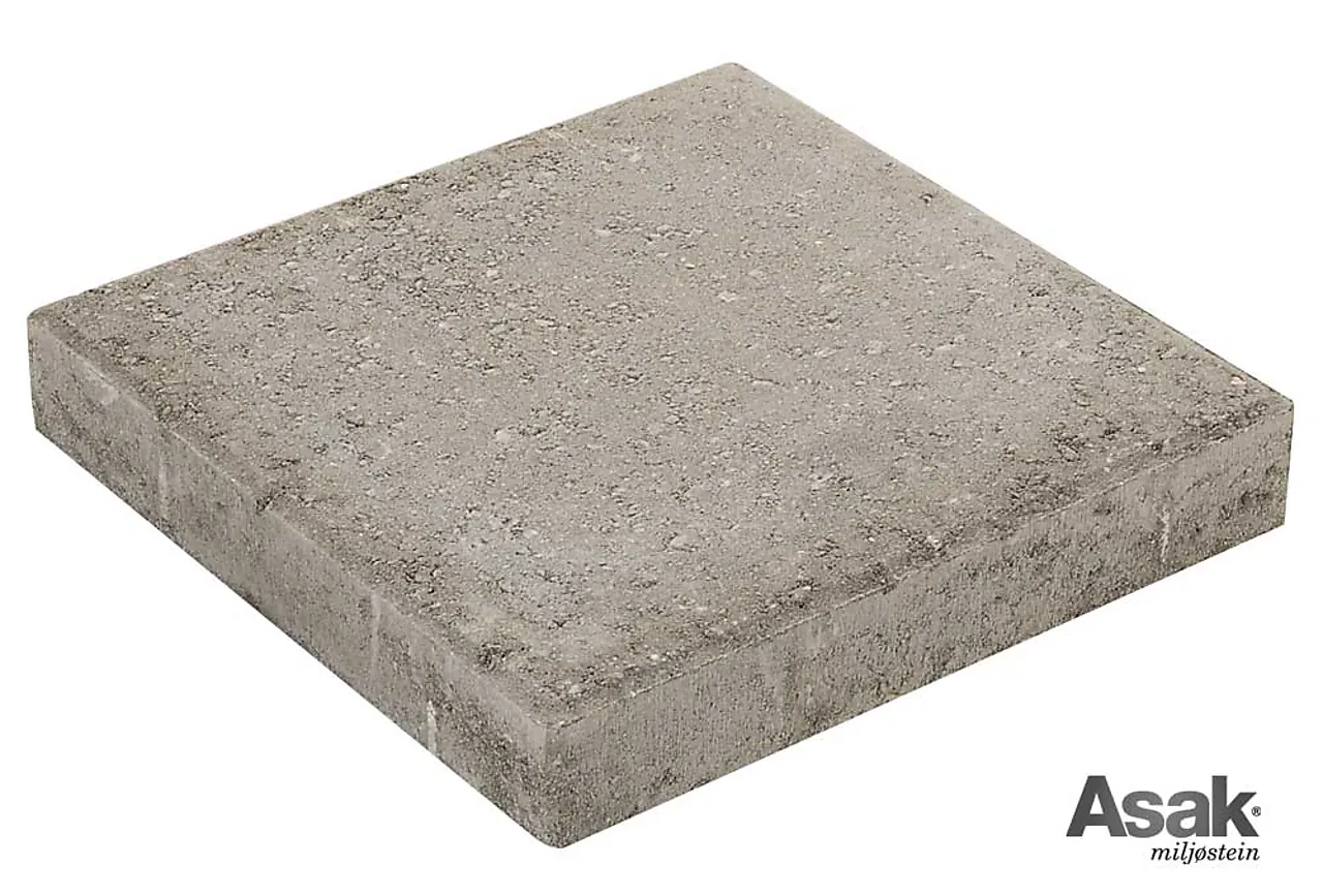 Steinhelle 30x30x5 cm grå null - null - 3 - Miniatyr