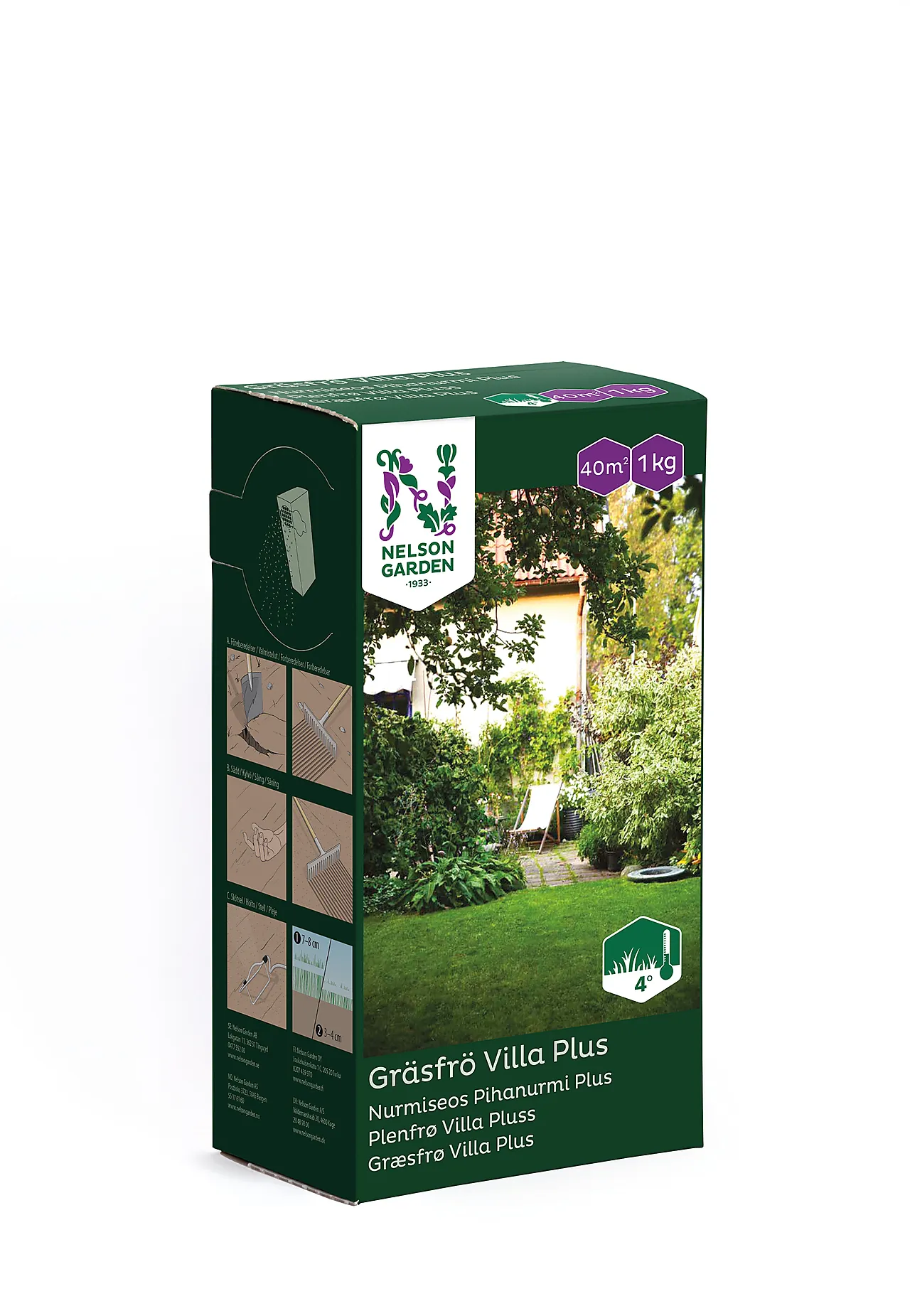 Plenfrø Villa Pluss 1 kg