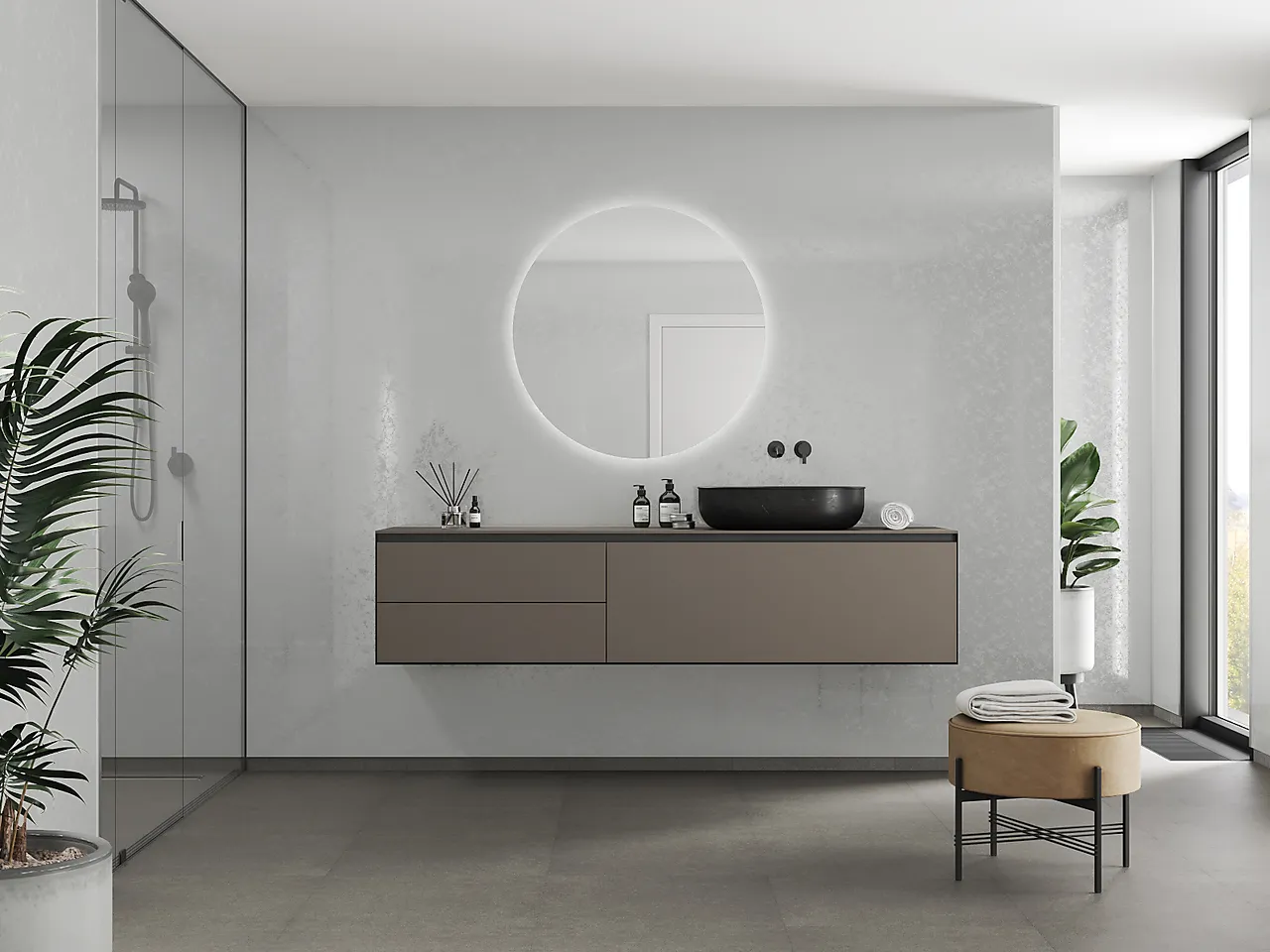 Fibo baderomsplate Ivory 10x620x2400 mm null - null - 2 - Miniatyr