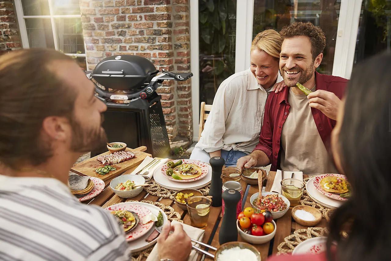 Weber gassgrill Q2800N+ med vogn null - null - 3 - Miniatyr
