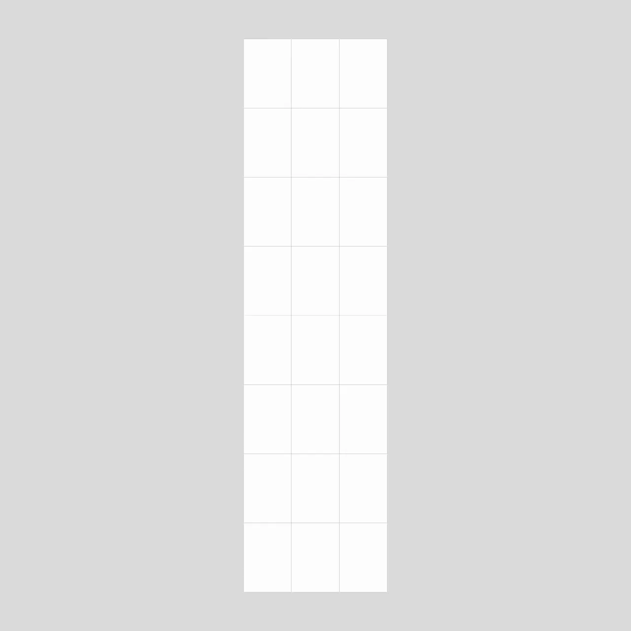 Fibo Baderomsplate Denver White 20x30cm