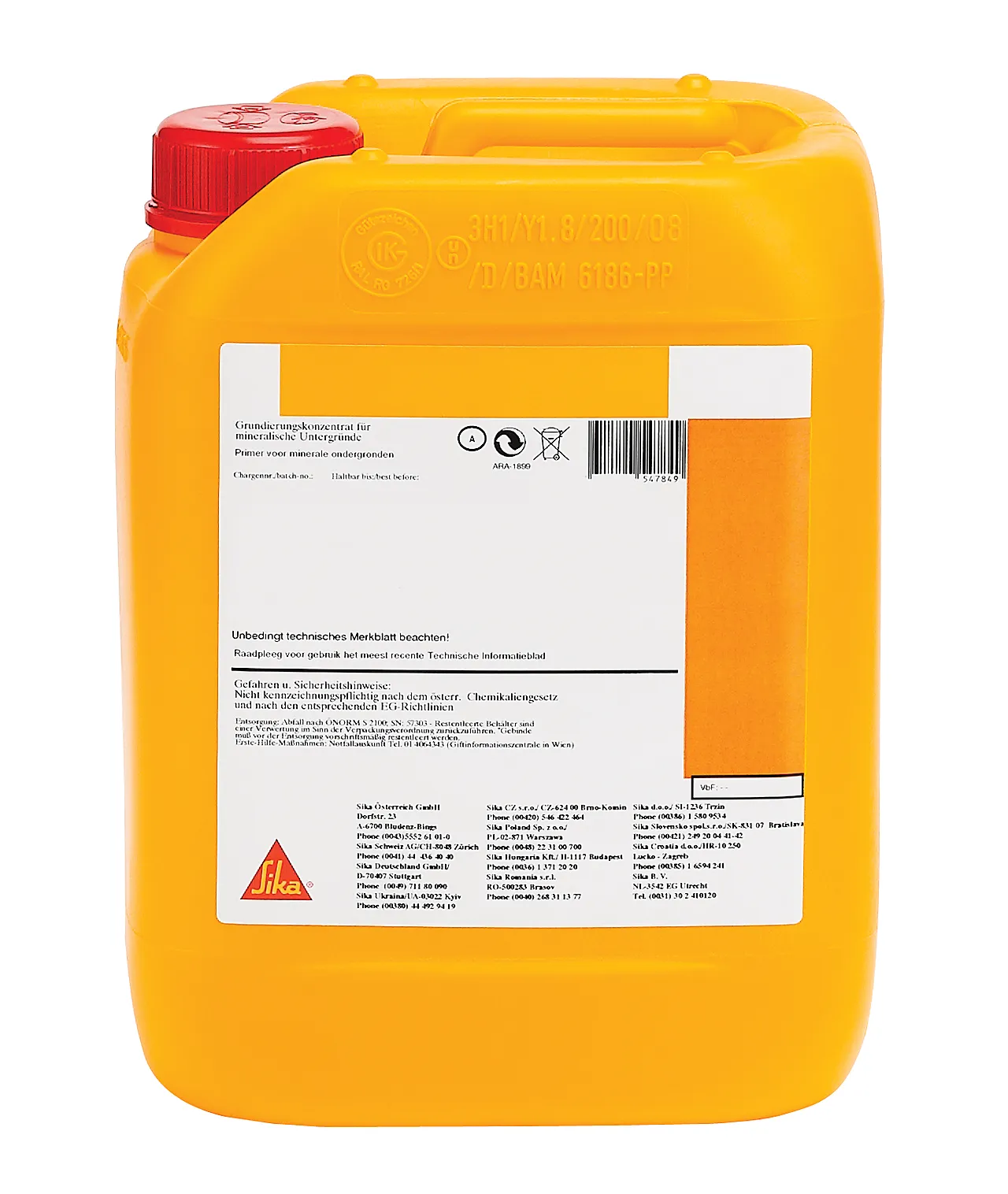 Membranherder tyntflytende 25 liter