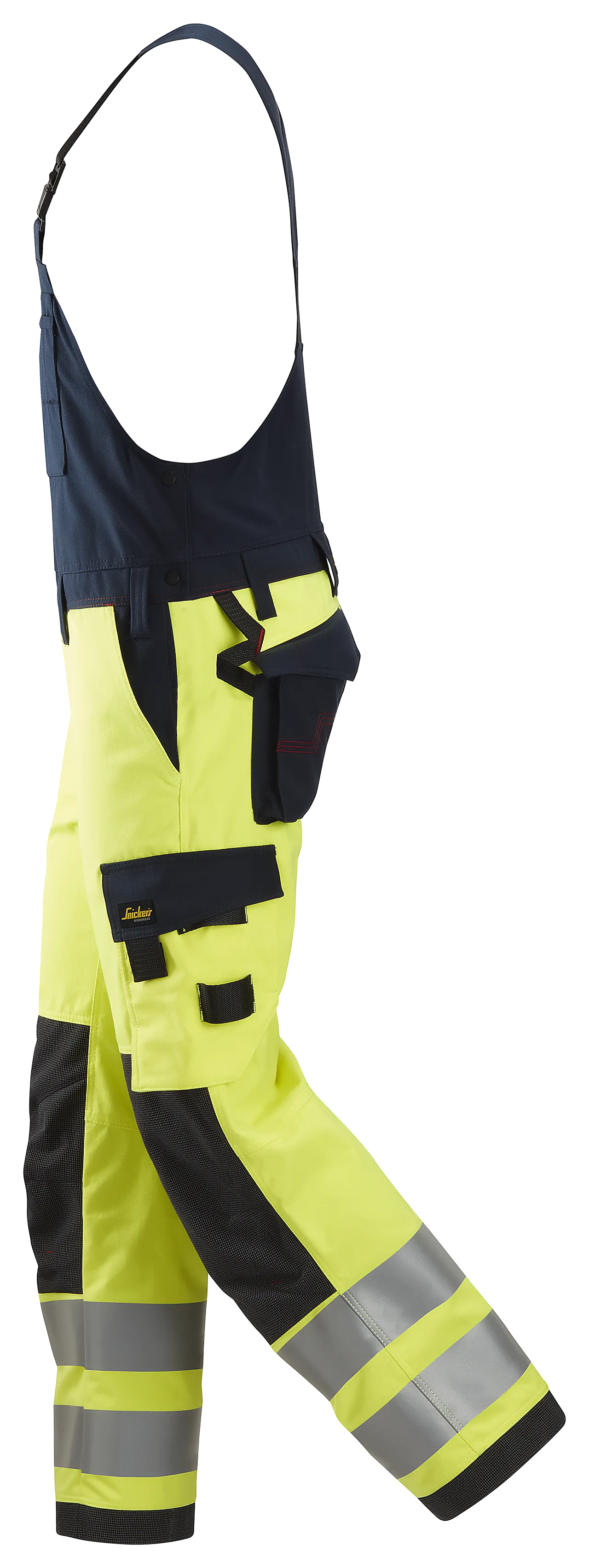 Snekkerbukse 6060 pw gul/mblå 056 protecwork